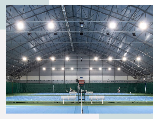 Строительство теннисных кортов в Луховицы от 621 руб.