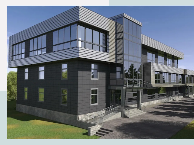 Административные здания в Луховицах