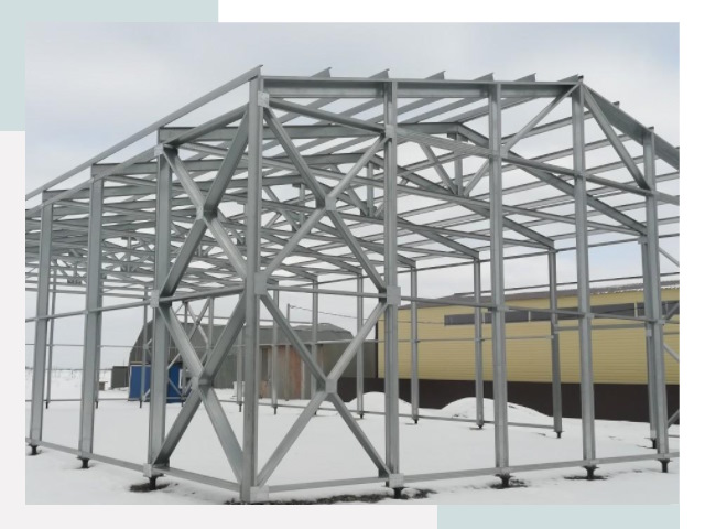 Каркасные ангары в Луховицах
