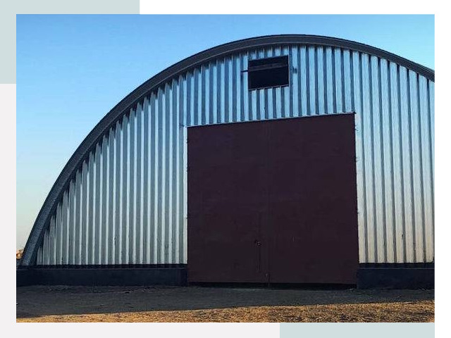 Бескаркасные ангары в Луховицах