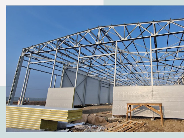 Утепленные ангары в Луховицы от 621 руб. за м²