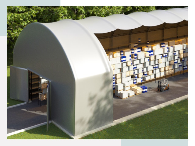 Тентовые ангары в Луховицах
