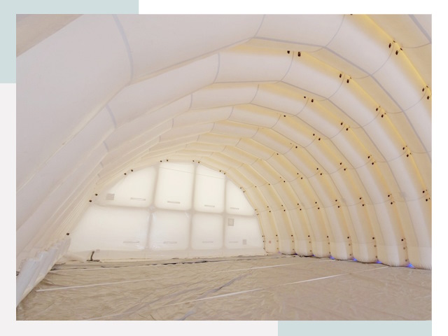 Пневмокаркасные ангары в Луховицах