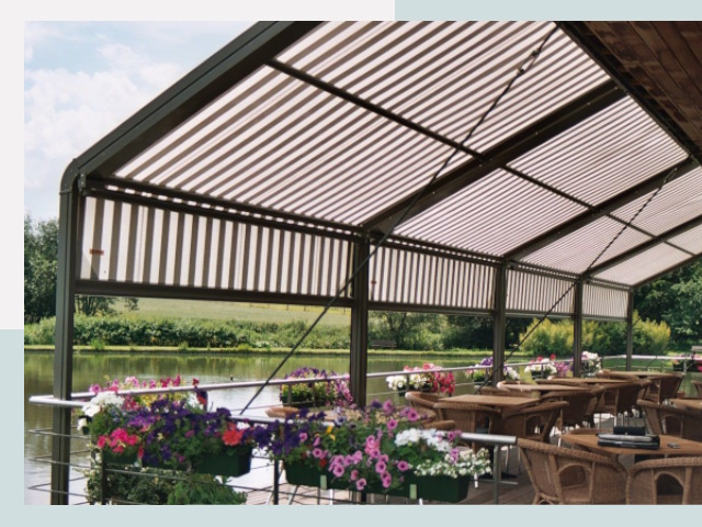 Элегантные навесы для кафе от 621 руб в Луховицы