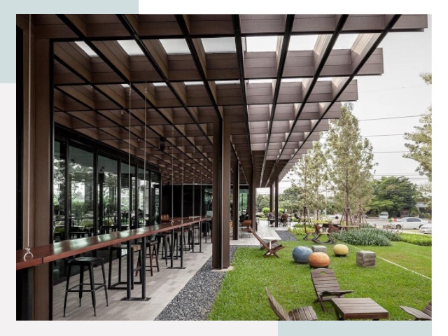 Летние веранды для кафе в Луховицах