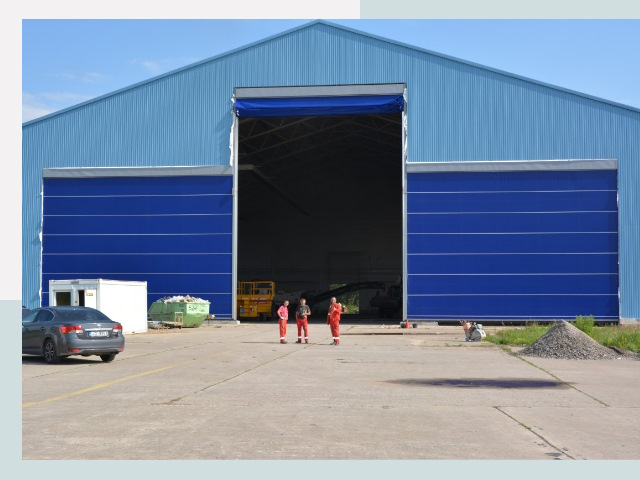 Ангарные ворота в Луховицы от СтальСтрой-Лхв по цене 621 руб.