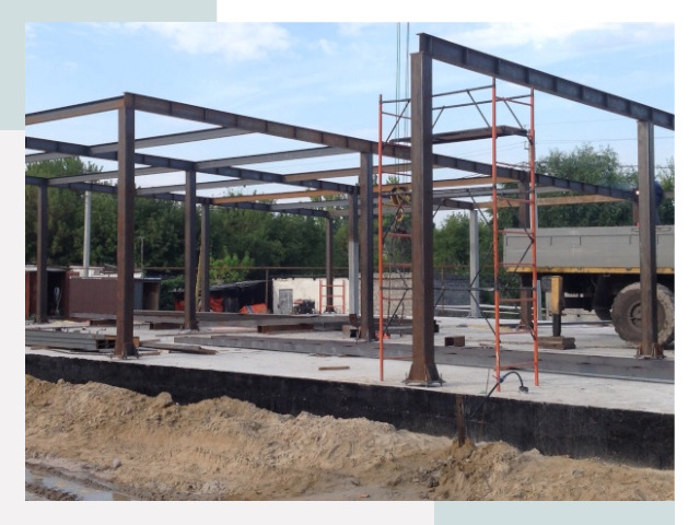 Фундамент для ангаров в Луховицах