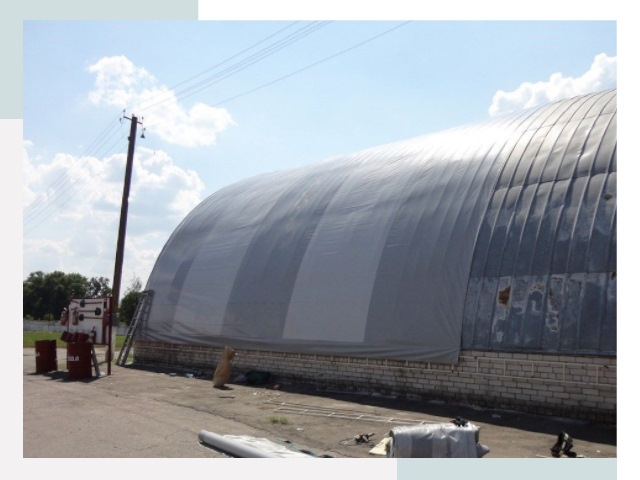 Ремонт ангаров в Луховицах