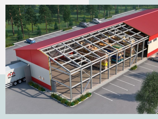 Проектирование ангаров в Луховицах от 621 руб.