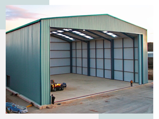 Строительство ангаров в Луховицах